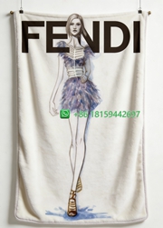 Fendi Throw Blankets